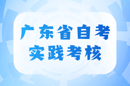 廣東省自考實(shí)踐考核報(bào)名